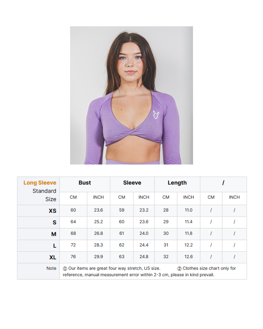 Vixen Long Sleeve Bra