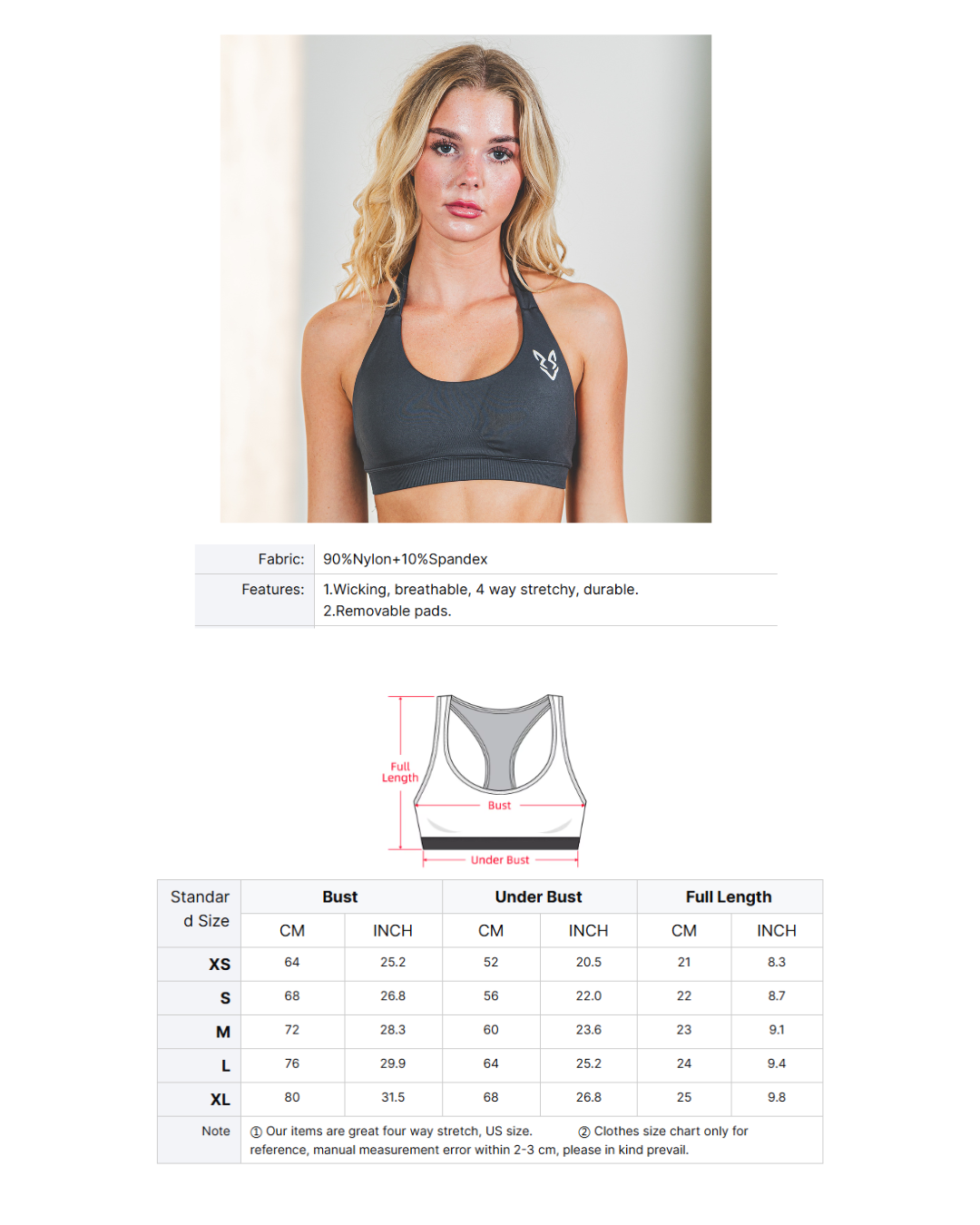Untamed Halter Sports Bra