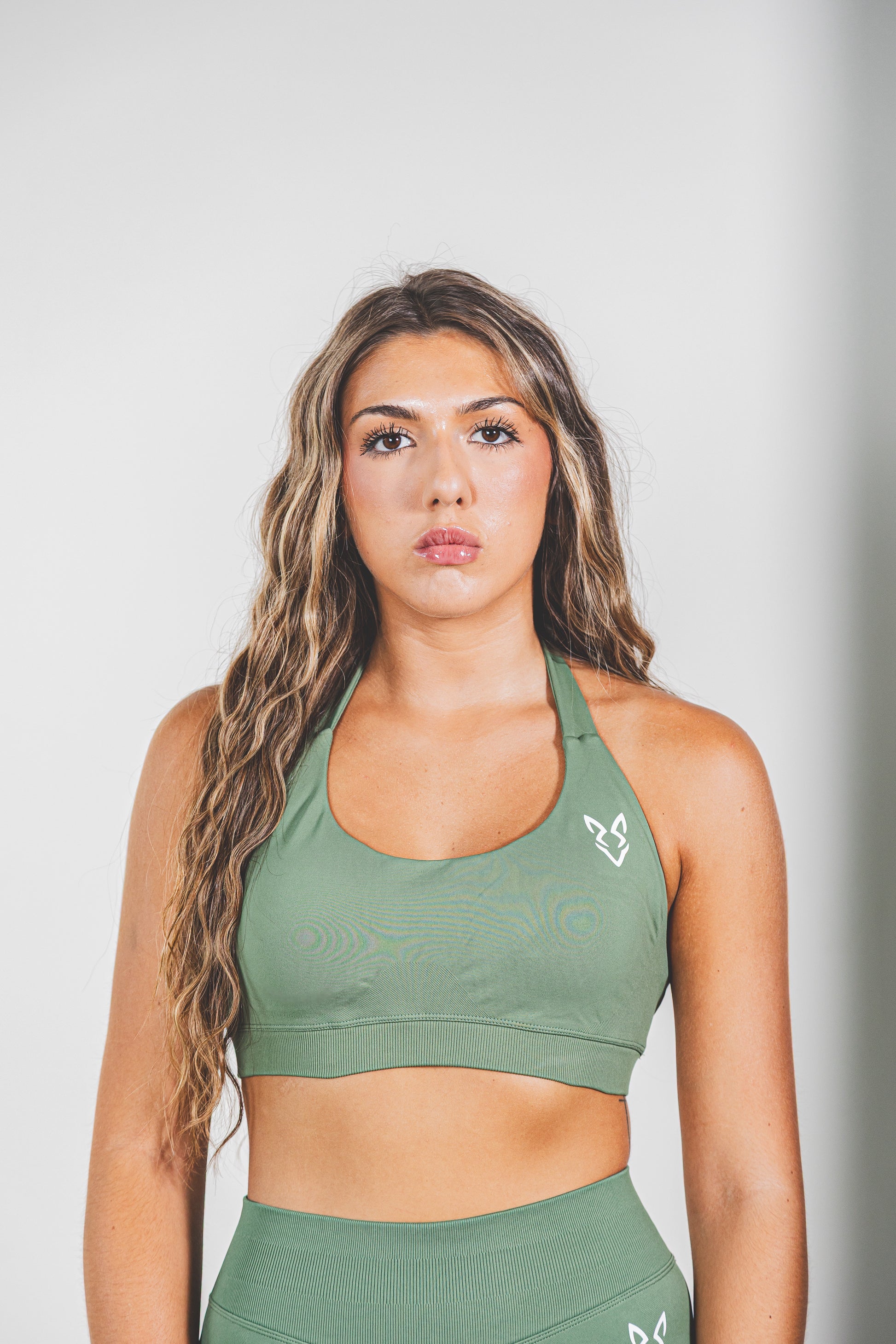 Untamed Halter Sports Bra
